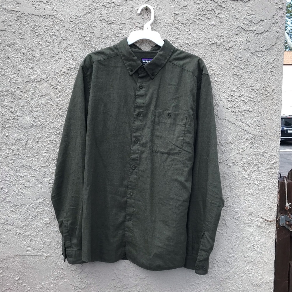 Patagonia Vjosa Pima Cotton Shirts size LG